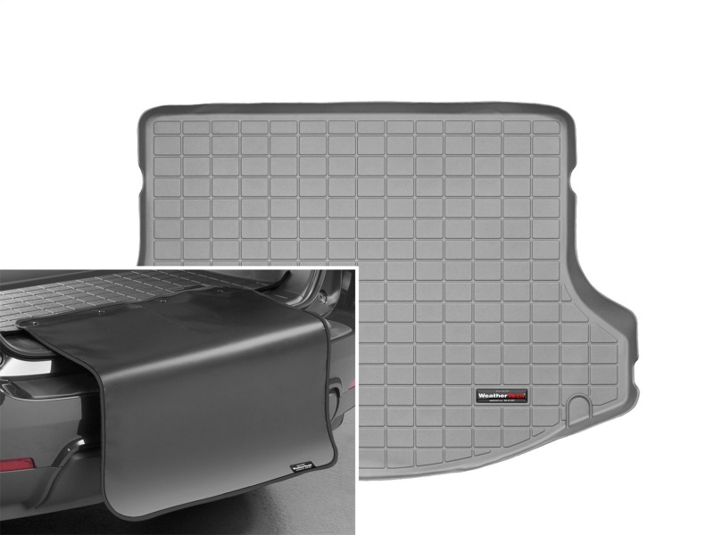Picture of WeatherTech 11-16 Kia Sportage Cargo Liner w/ Bumper Protector - Grey