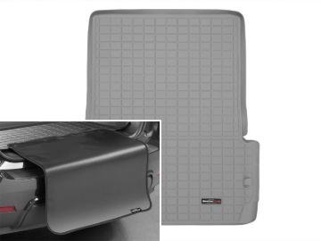 Picture of WeatherTech 11-15 Dodge Durango Cargo Liner w/ Bumper Protector - Grey
