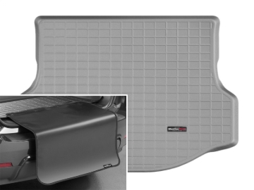 Picture of WeatherTech 13+ Toyota Rav4 Cargo Liner w/ Bumper Protector - Grey