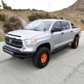 Picture of Westin 07-21 Toyota Tundra CrewMax Pro-e Electric Running Boards - Textured Black