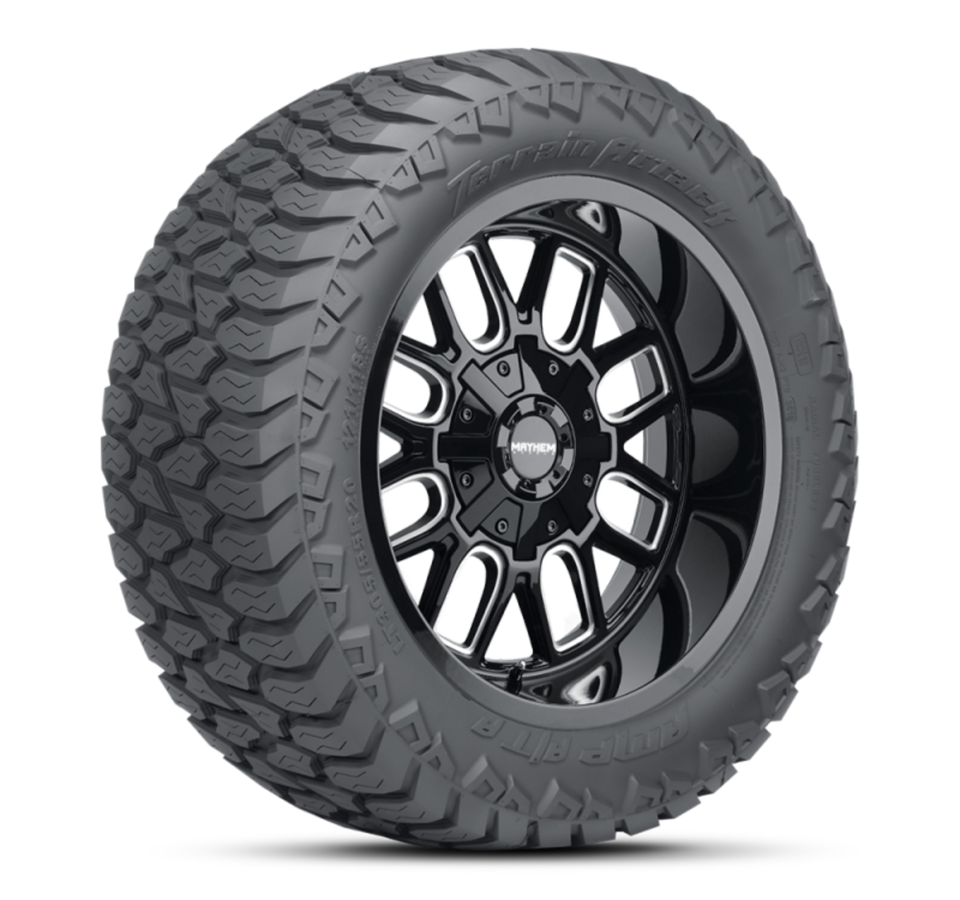 Picture of AMP Terrain Attack A/T A Tire - LT265/70R17 121/118S