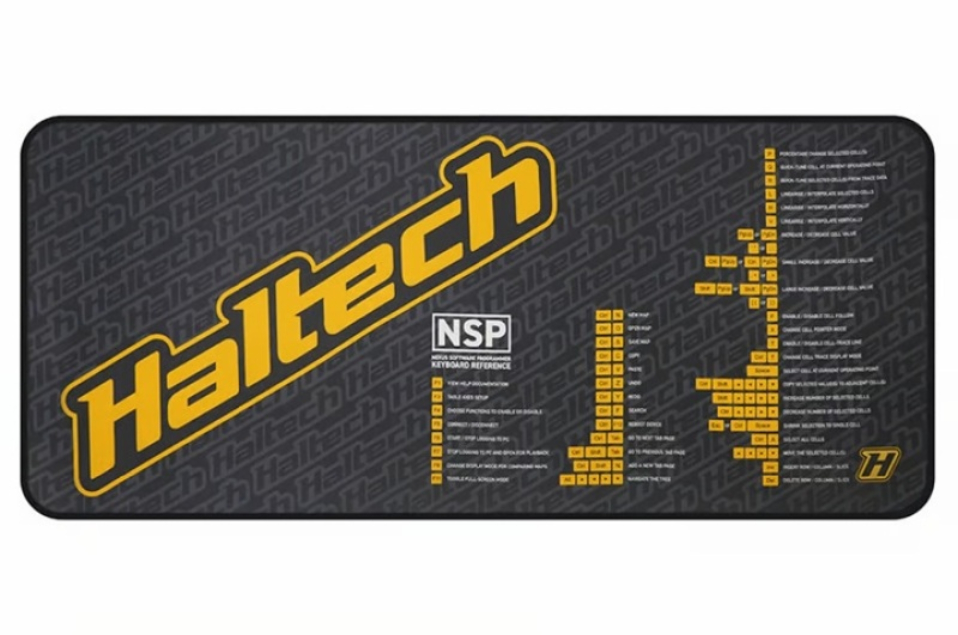 Picture of Haltech NSP Shortcuts Fat Mat / Desk Mat