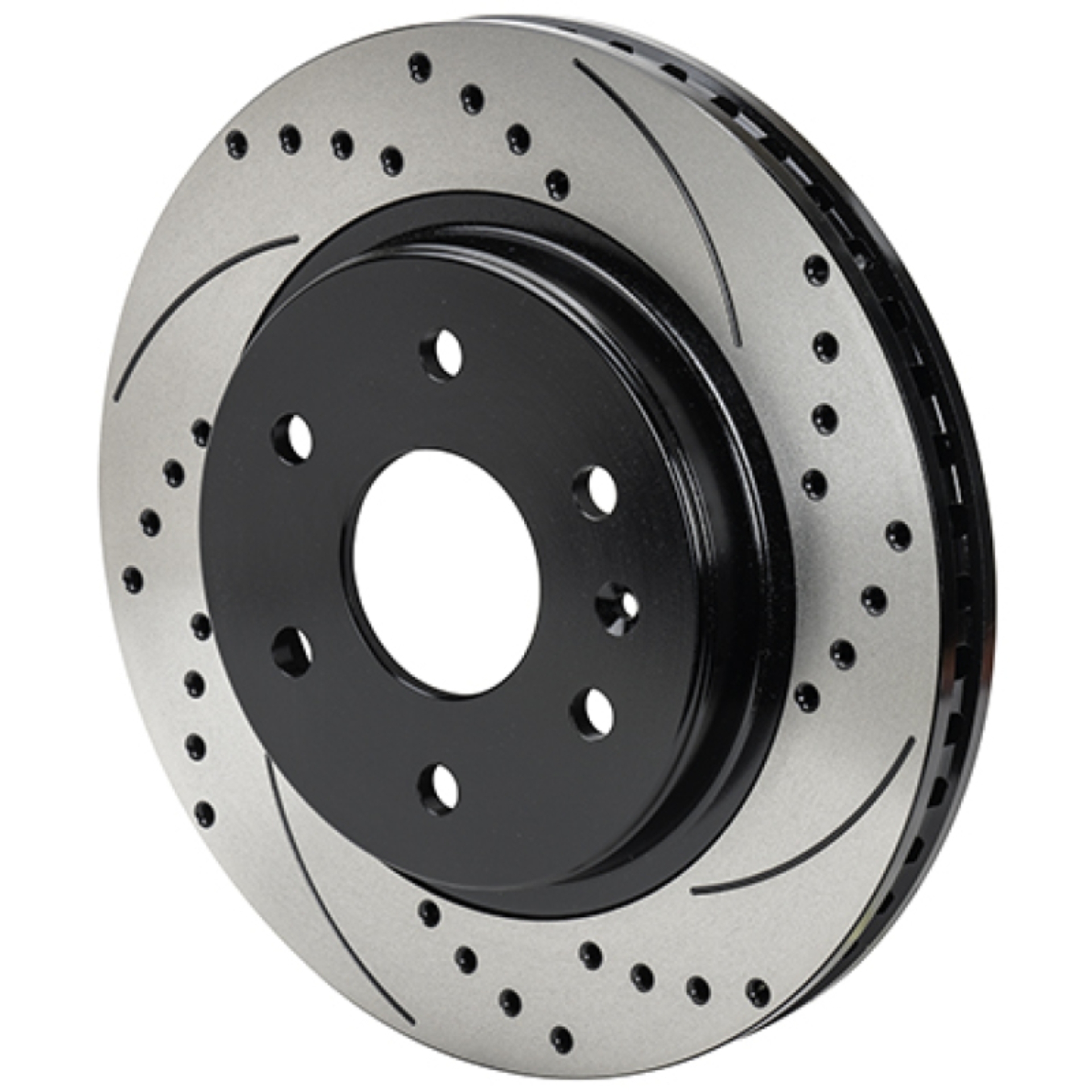 Picture of Wilwood Rotor-SRP-Drill/Slot-RH-BLK 13.38 x 1.25 - 6x5.5