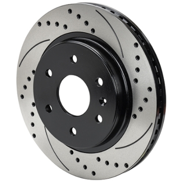 Picture of Wilwood Rotor-SRP-Drill/Slot-RH-BLK 13.38 x 1.25 - 6x5.5