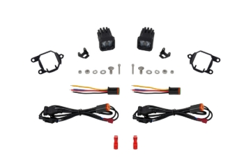 Picture of Diode Dynamics 21-24 Nissan Armada SSC1 LED Fog Light Kit (6000K) White SAE Fog - Cool White