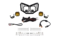 Picture of Diode Dynamics 17-24 Can-Am Maverick X3 Stage Series LED Grille Kit - Sport Yellow Combo