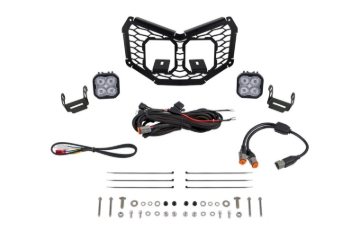 Picture of Diode Dynamics 17-24 Can-Am Maverick X3 Stage Series LED Grille Kit - Pro White Fog