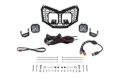 Picture of Diode Dynamics 17-24 Can-Am Maverick X3 Stage Series LED Grille Kit - Pro White Combo