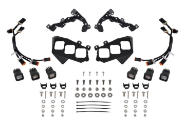 Picture of Diode Dynamics 17-24 Can-Am Maverick X3 C1 Headlamp Kit - Pro White ABL (Pair)