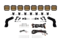 Picture of Diode Dynamics 17-24 Can-Am Maverick X3 SS5 Sport CrossLink Roof Lightbar Kit - Yellow Combo