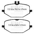 Picture of EBC 2018+ Mercedes-Benz G550 (BM463) 4.0TT Rear Yellowstuff Brake Pads