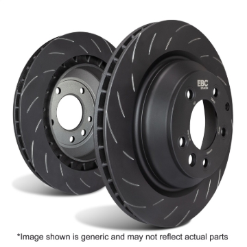 Picture of EBC Racing 14-22 Land Rover Range Rover Sport 5.0L Supercharged Rear 1-Piece SG Rotors