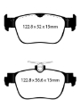 Picture of EBC 2022+ Audi A3 2.0T (40) Rear Ultimax Brake Pads