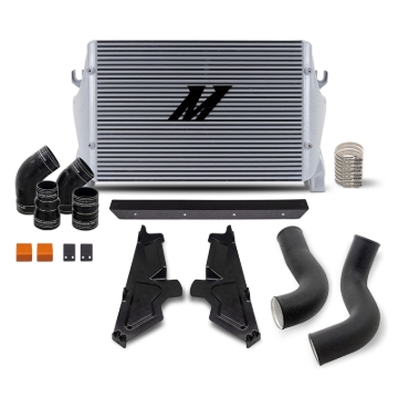 Picture of Mishimoto 2019+ Ram 6.7L Cummins Intercooler Kit / SL Cooler - WBK Pipes
