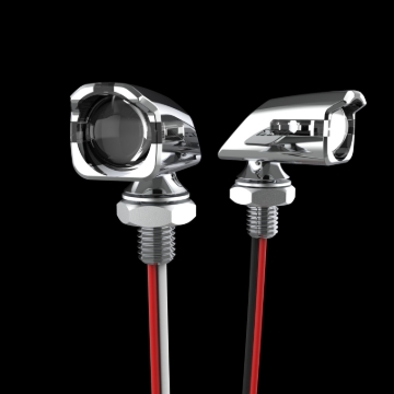 Picture of XK Glow Mini Turn Signal Front/Rear Chrome x4