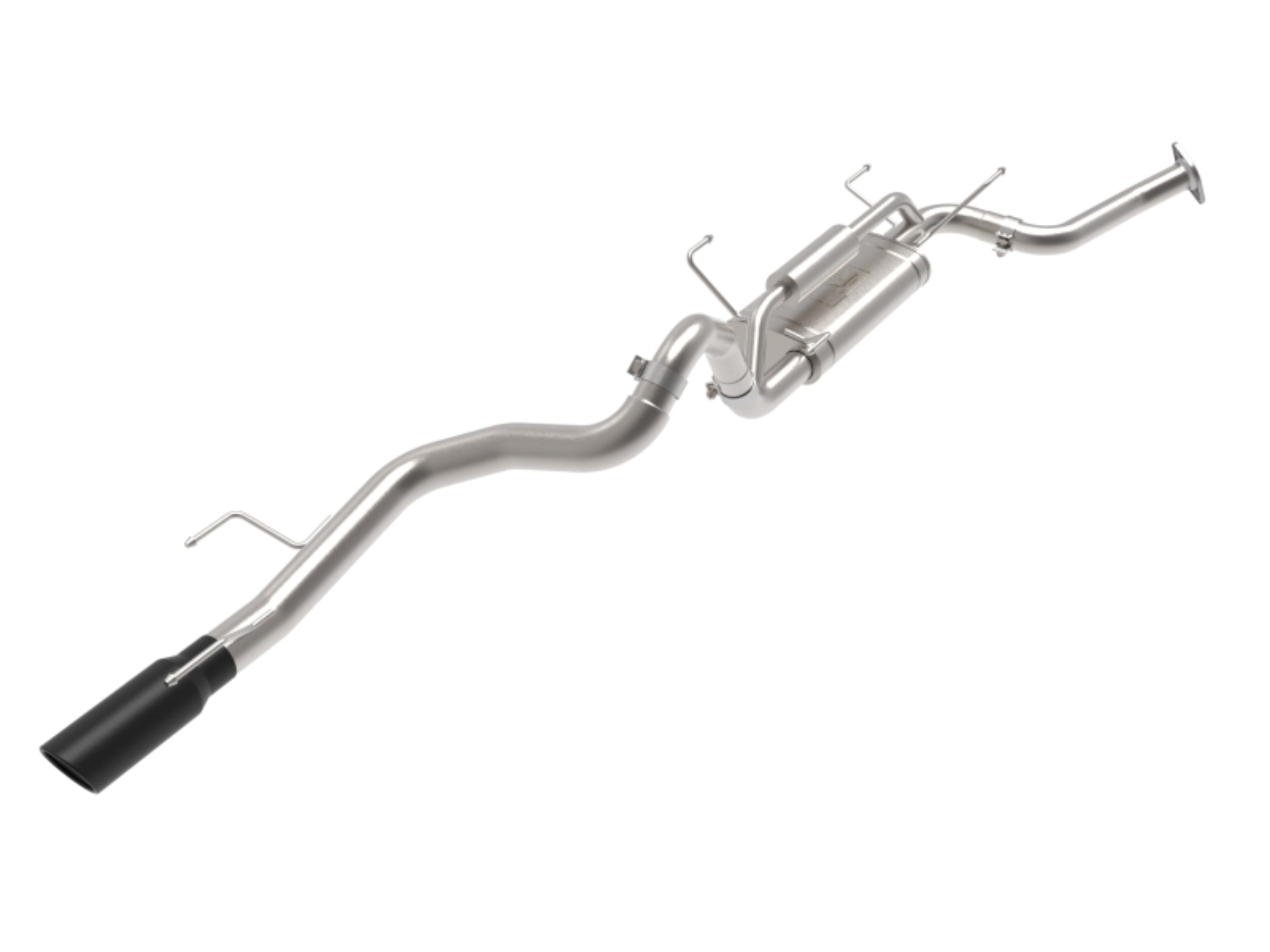 Picture of aFe 24-25 Toyota Land Cruiser 2-1/2in to 3in 304 SS Cat-Back Exhaust System w/ Black Tip