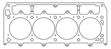 Picture of Cometic GM LSX Mclaren 4.125in Bore .051 Thickness Left Side Head Gasket