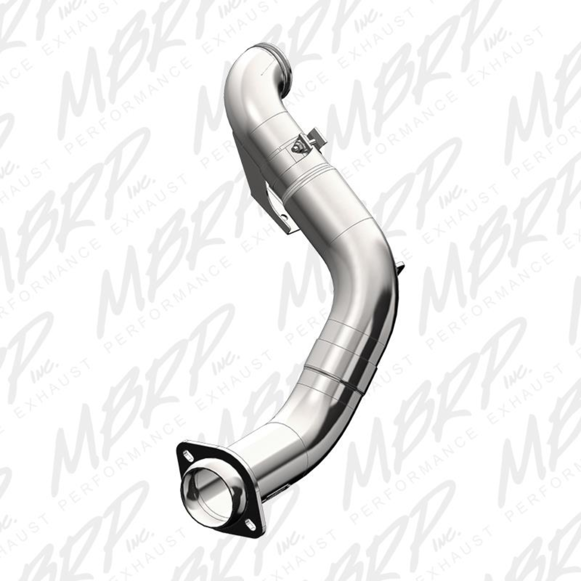 Picture of MBRP 2015 Ford 6.7L Powerstroke (Cab & Chassis Only) 4in Turbo Down-Pipe T409 Aluminized