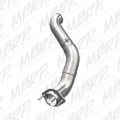 Picture of MBRP 11-15 Ford 6.7L Powerstroke (Cab & Chassis Only) 4in Turbo Down-Pipe Aluminized