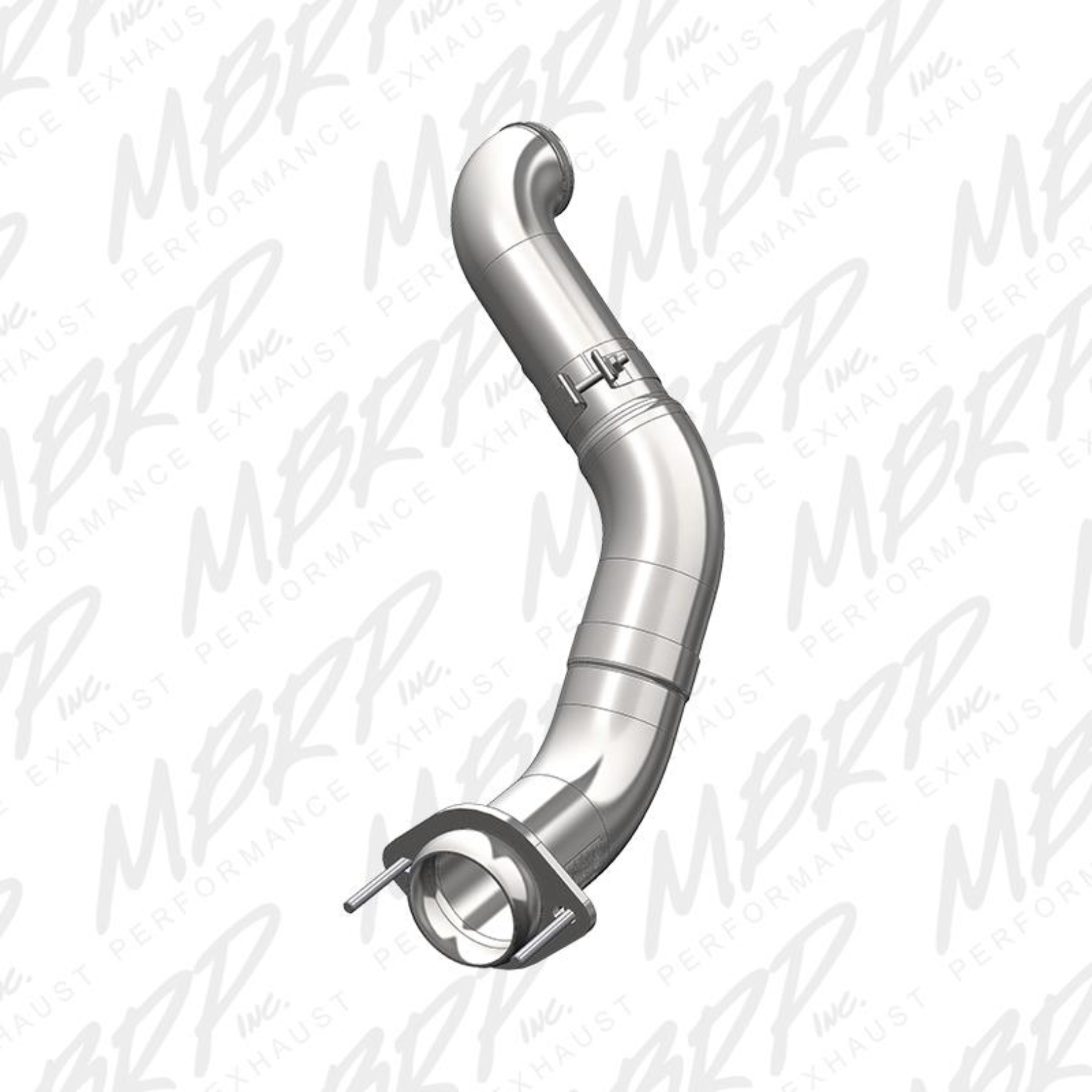 Picture of MBRP 11-15 Ford 6.7L Powerstroke (Cab & Chassis Only) 4in Turbo Down-Pipe Aluminized