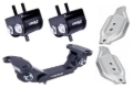 Picture of Torque Solution Engine/Transmission Mount Kit w/ OEM Mount Plates: 02-14 Subaru WRX / 04+ STI