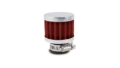 Picture of Vibrant Crankcase Breather Filter w/ Chrome Cap 1.5in 38mm Inlet ID