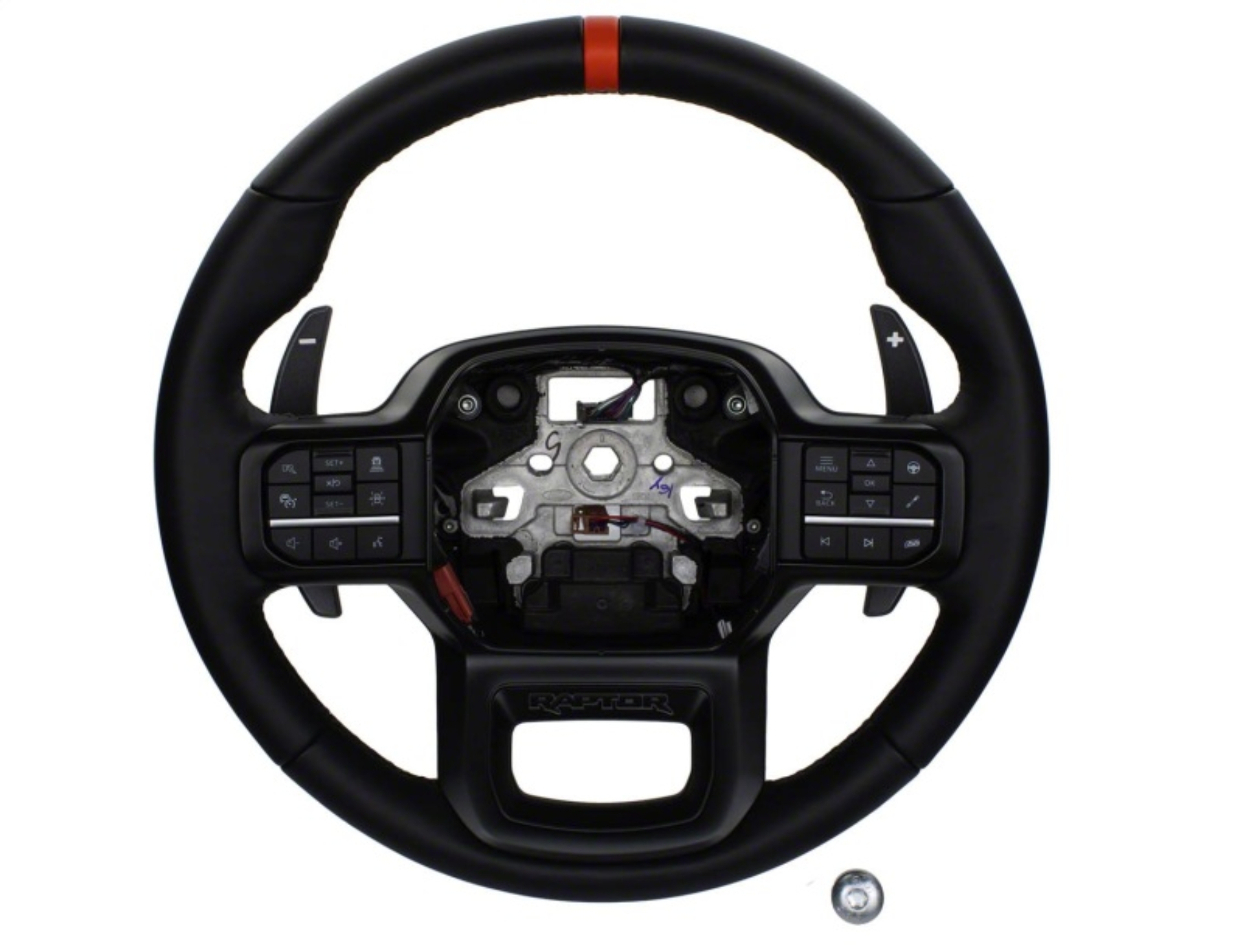 Picture of Ford Racing 2021+ F-150 Raptor Steering Wheel Kit - Black