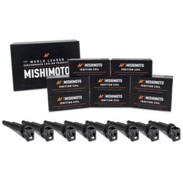 Picture of Mishimoto 11-15 BMW 550i 4.4L Ignition Coil - 8-Pack