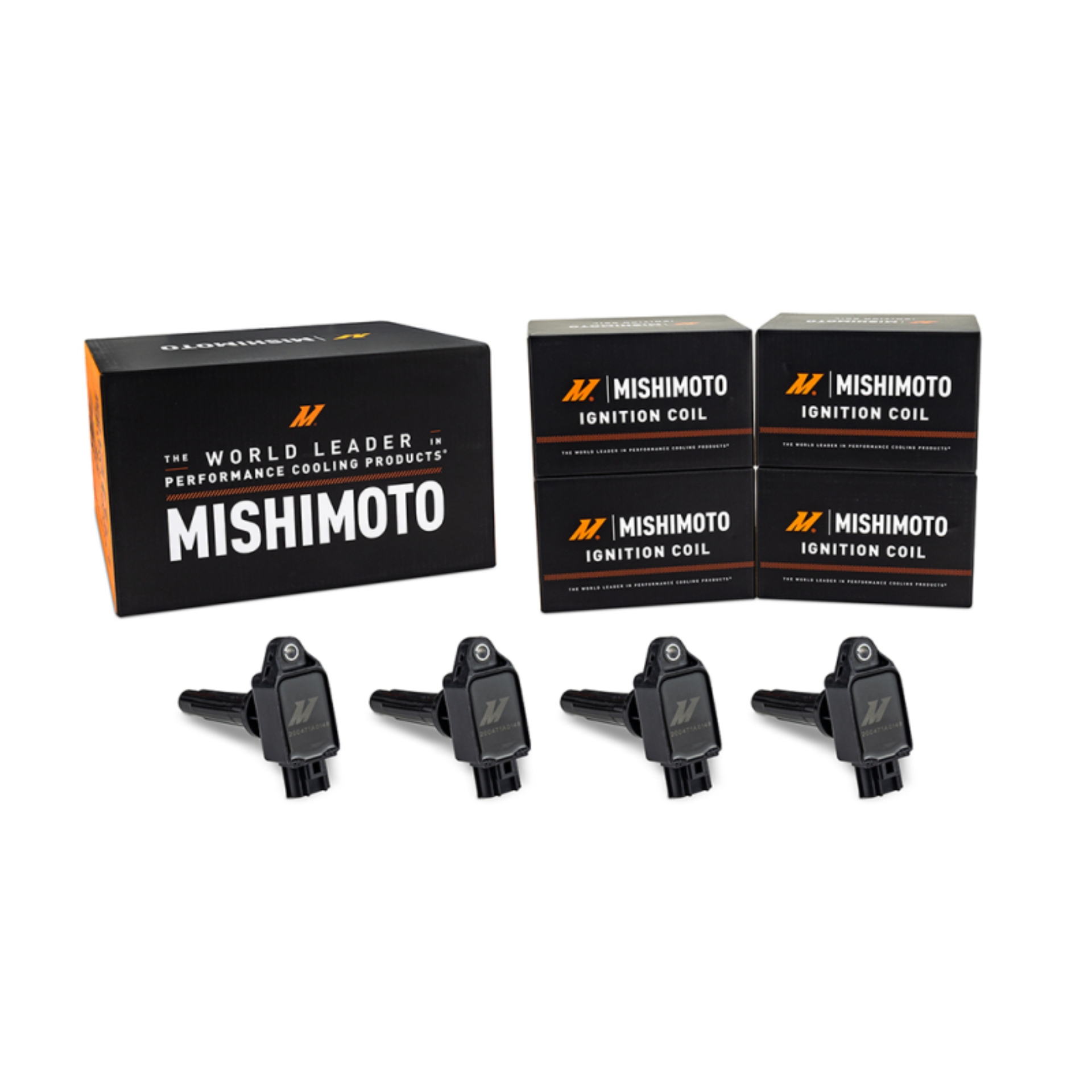 Picture of Mishimoto 12-14 Mazda 3 I4 Ignition Coil - 4-Pack