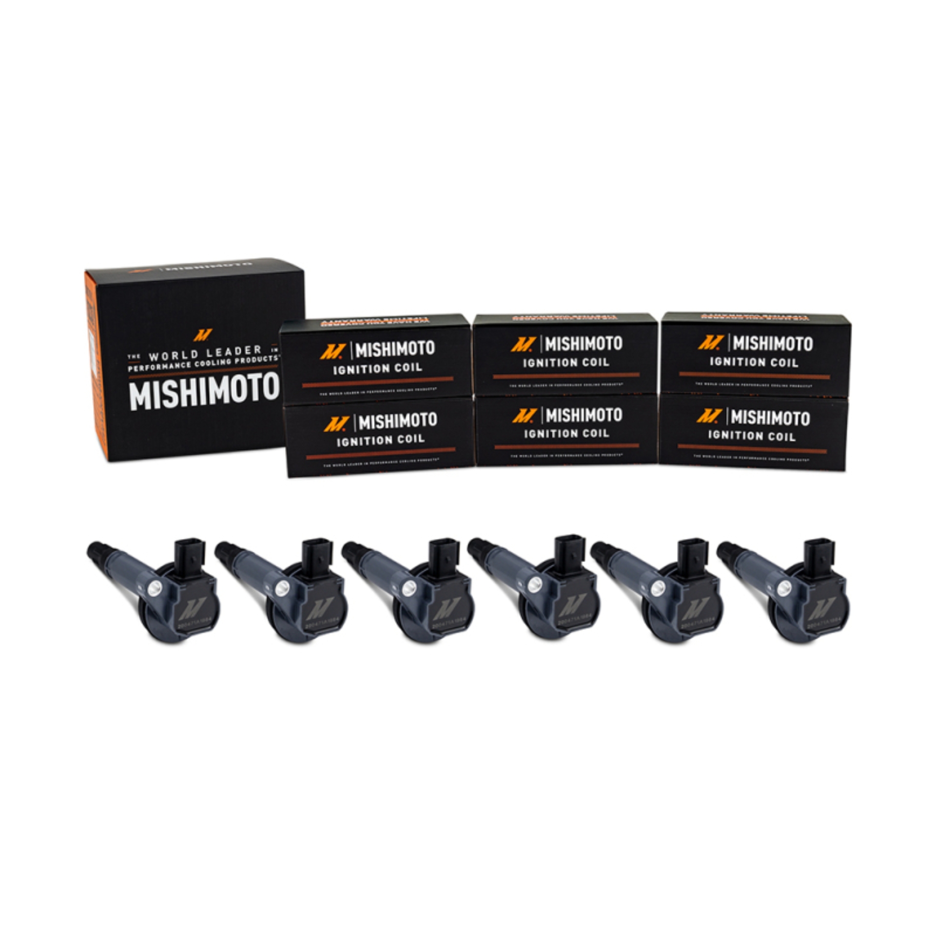 Picture of Mishimoto 11-16 Ford Mustang 3.7L Ignition Coil - 6-Pack