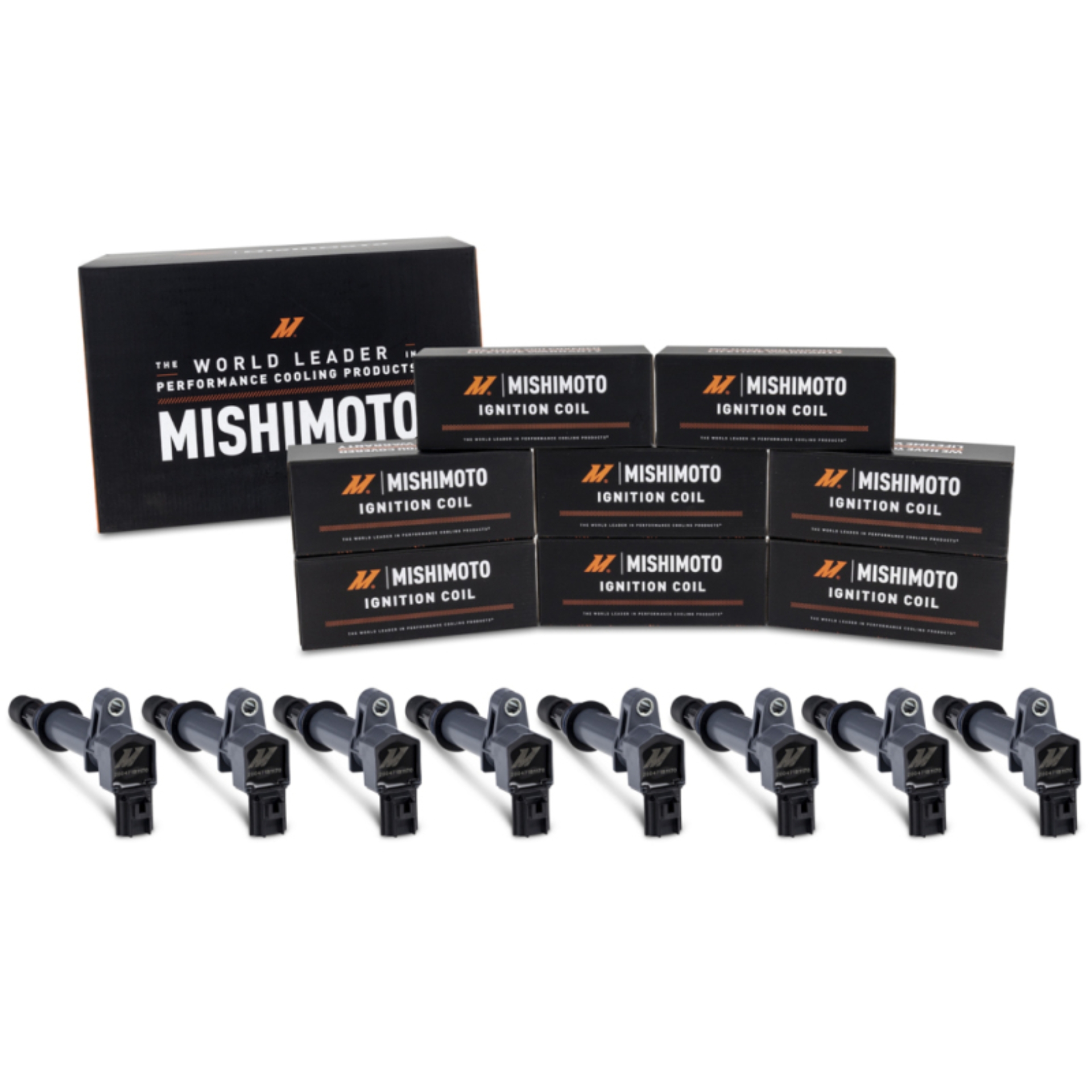 Picture of Mishimoto 02-07 Dodge Ram 1500 4.7L Ignition Coil - 8-Pack