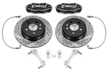 Picture of BMR 08-23 Dodge Challenger Brake Kit For 15in Conversion Black Calipers Non-Demon/Redeye