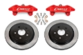Picture of BMR 14-17 Chevrolet SS Brake Kit For 15in Conversion Solid Rotors Red Calipers