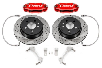 Picture of BMR 08-23 Dodge Challenger Brake Kit For 15in Conversion Red Calipers Demon/Redeye