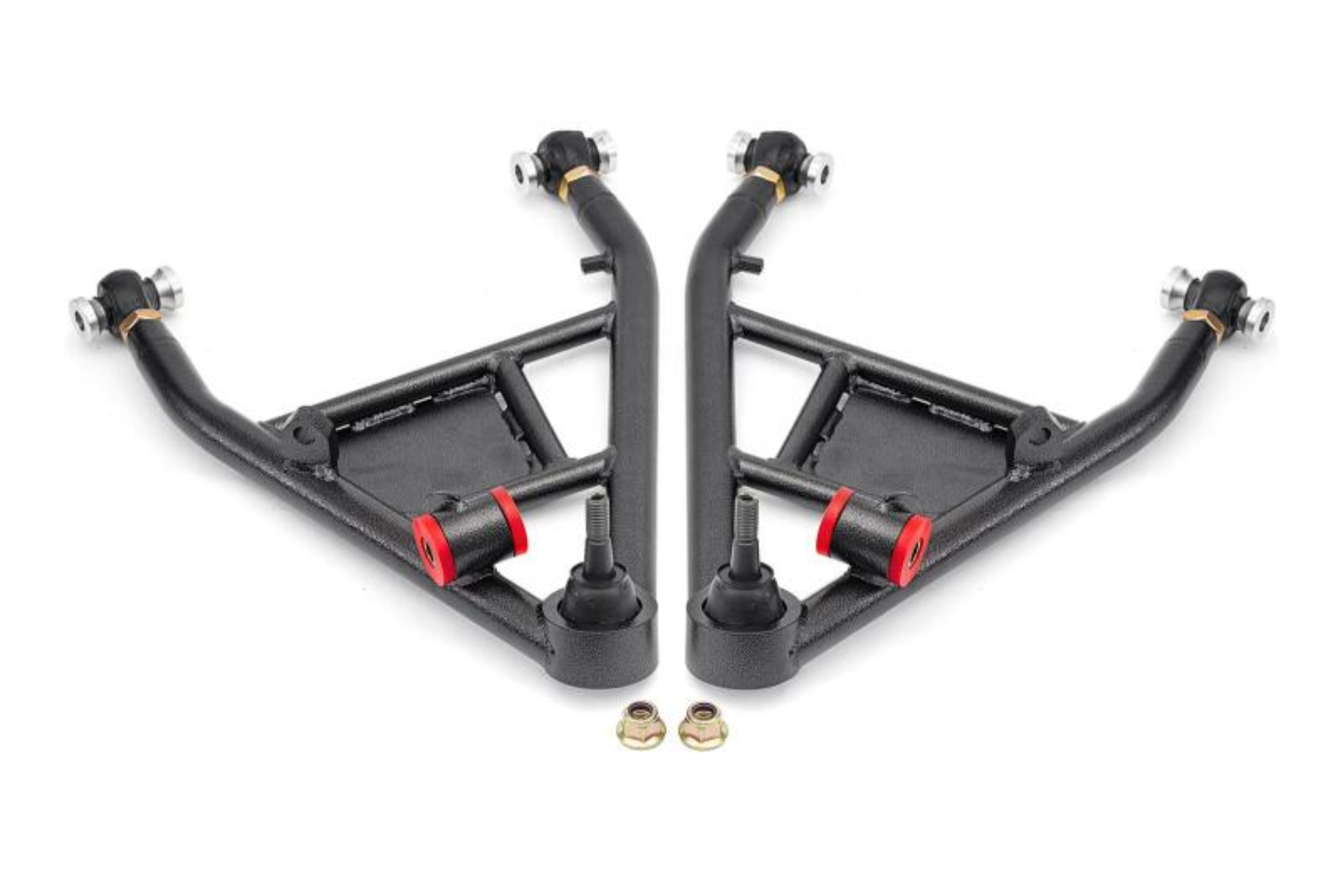 Picture of BMR 14-19 Chevrolet Corvette C7 Rear Lower Control Arms For 15in Conversion Kit - Black Hammertone