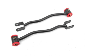 Picture of BMR 08-14 Cadillac CTS-V 2nd Gen Lower Trailing Arms Non-Adjustable Poly Bushings - Black Hammertone
