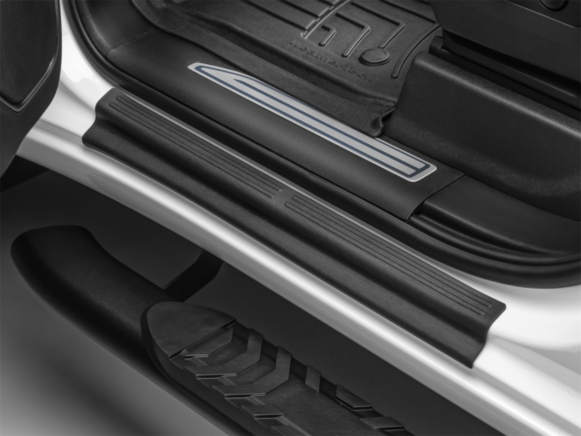 Picture of WeatherTech 19-24 Chevrolet Silverado CC SillProtector (4pc Set) - Black