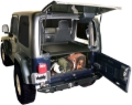 Picture of Tuffy Tj Lj & Yj Security Deck Enclosure- 01 Blk