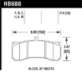 Picture of Hawk DTC-70 Universal Performance Compound Racing Brake Pads