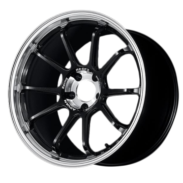 Picture of Advan RZ-DF2 19x9.5 +22 5x120 Diamond Cut & Racing Titanium Black Wheel