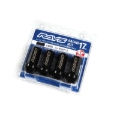 Picture of Rays 17HEX Racing Nut 12x1.5 Set L48 (Closed End) (4 PCS) - Black Chromate