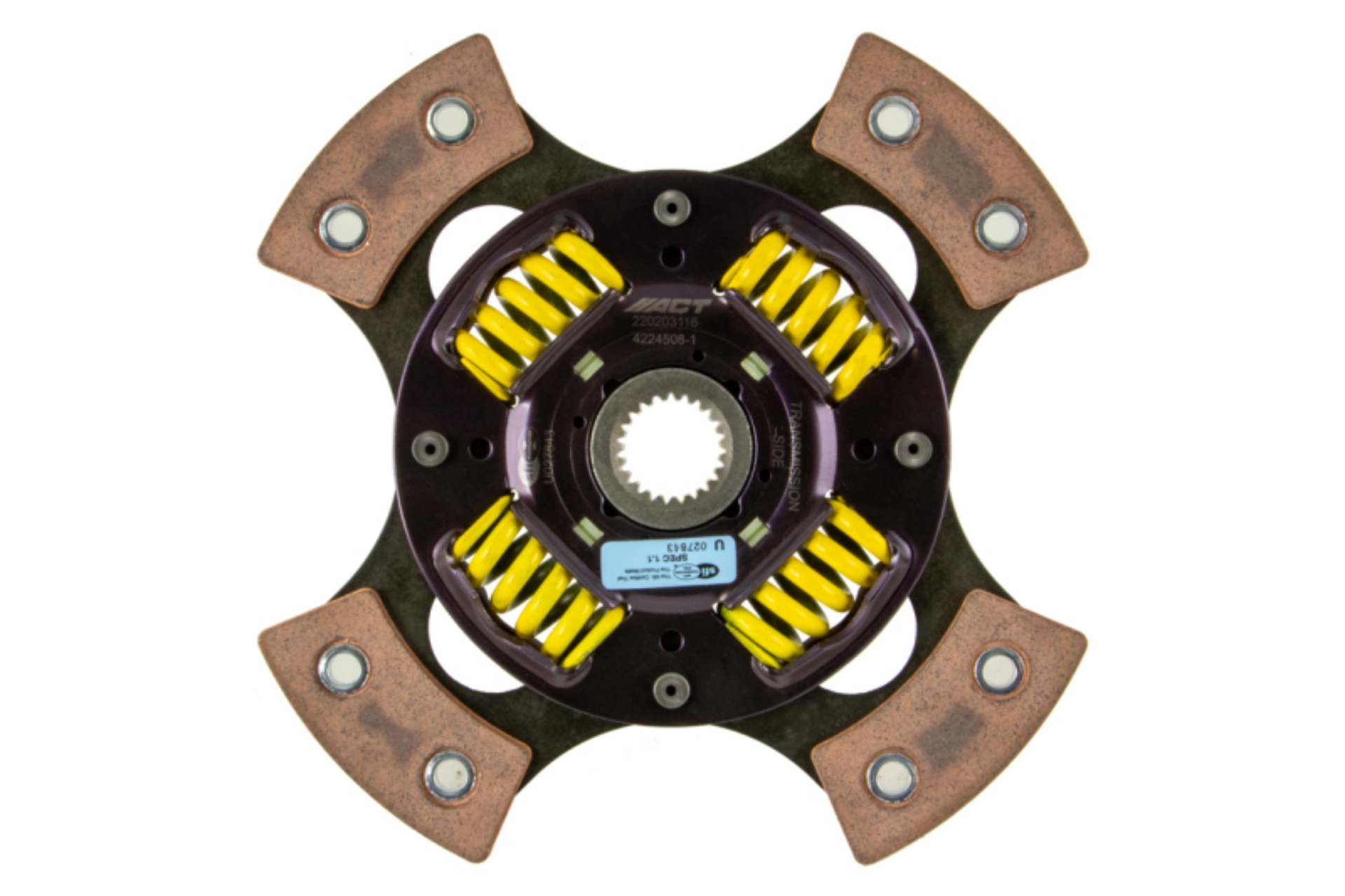 Picture of ACT 06-15 Mazda MX-5 4 Pad Sprung Race Clutch Disc