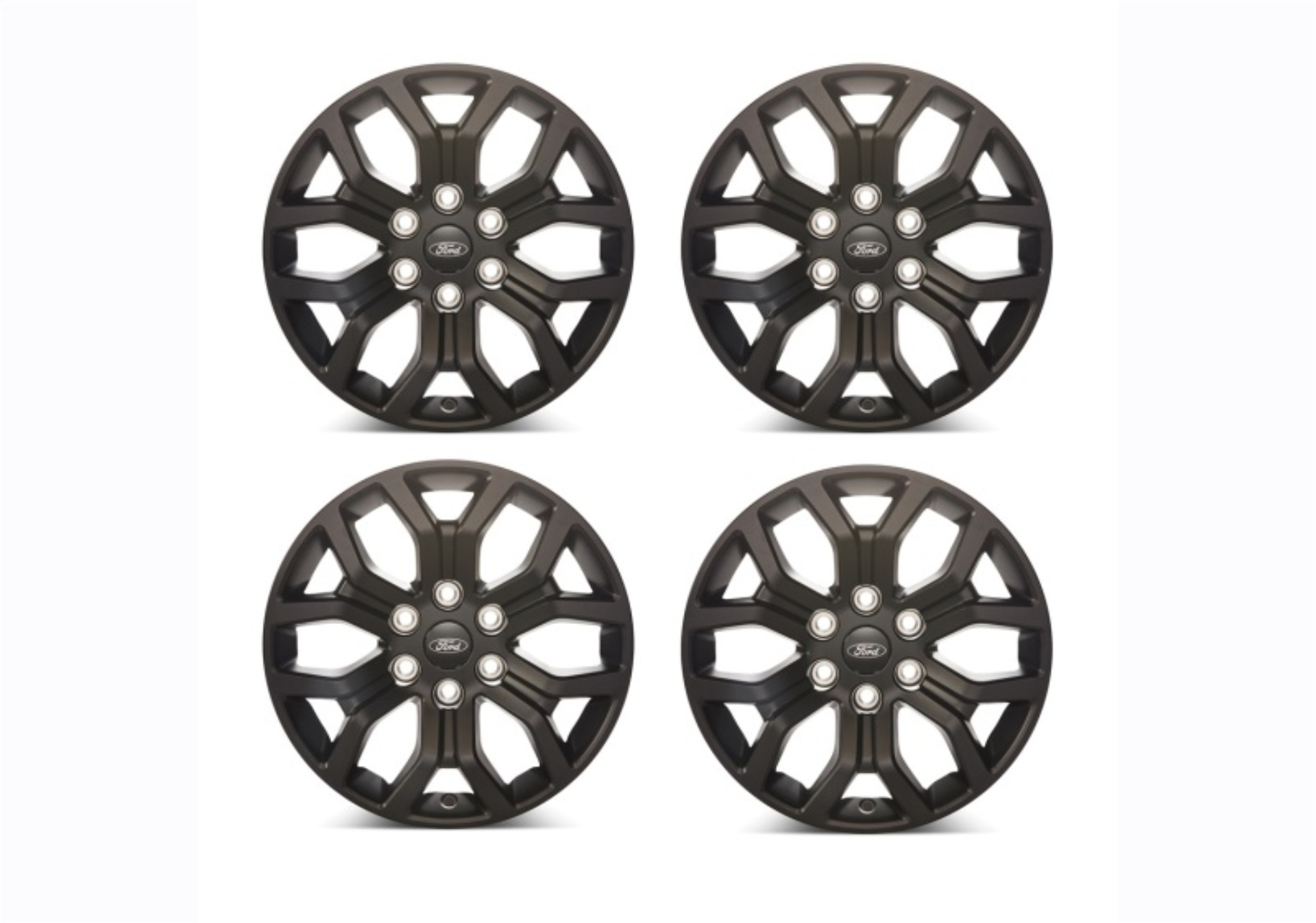 Picture of Ford Racing 2024 F-150 18x7.5in Wheel Kit - Matte Black