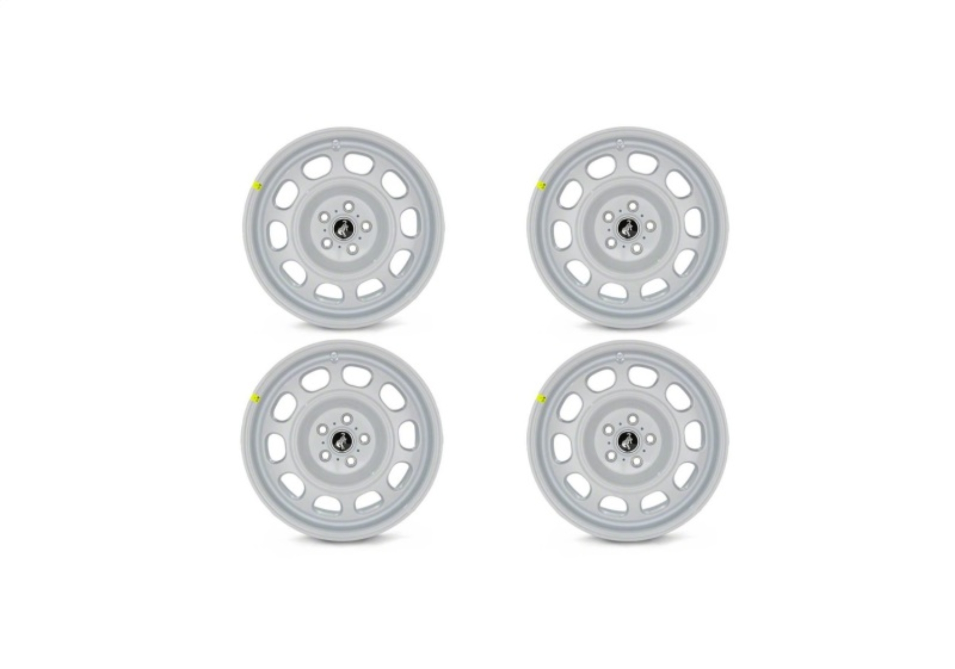 Picture of Ford Racing 21-24 Bronco Sport 17in Wheel Kit - Oxford White