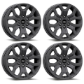 Picture of Ford Racing 2024 F-150 18x7.5in Wheel Kit - Matte Gray