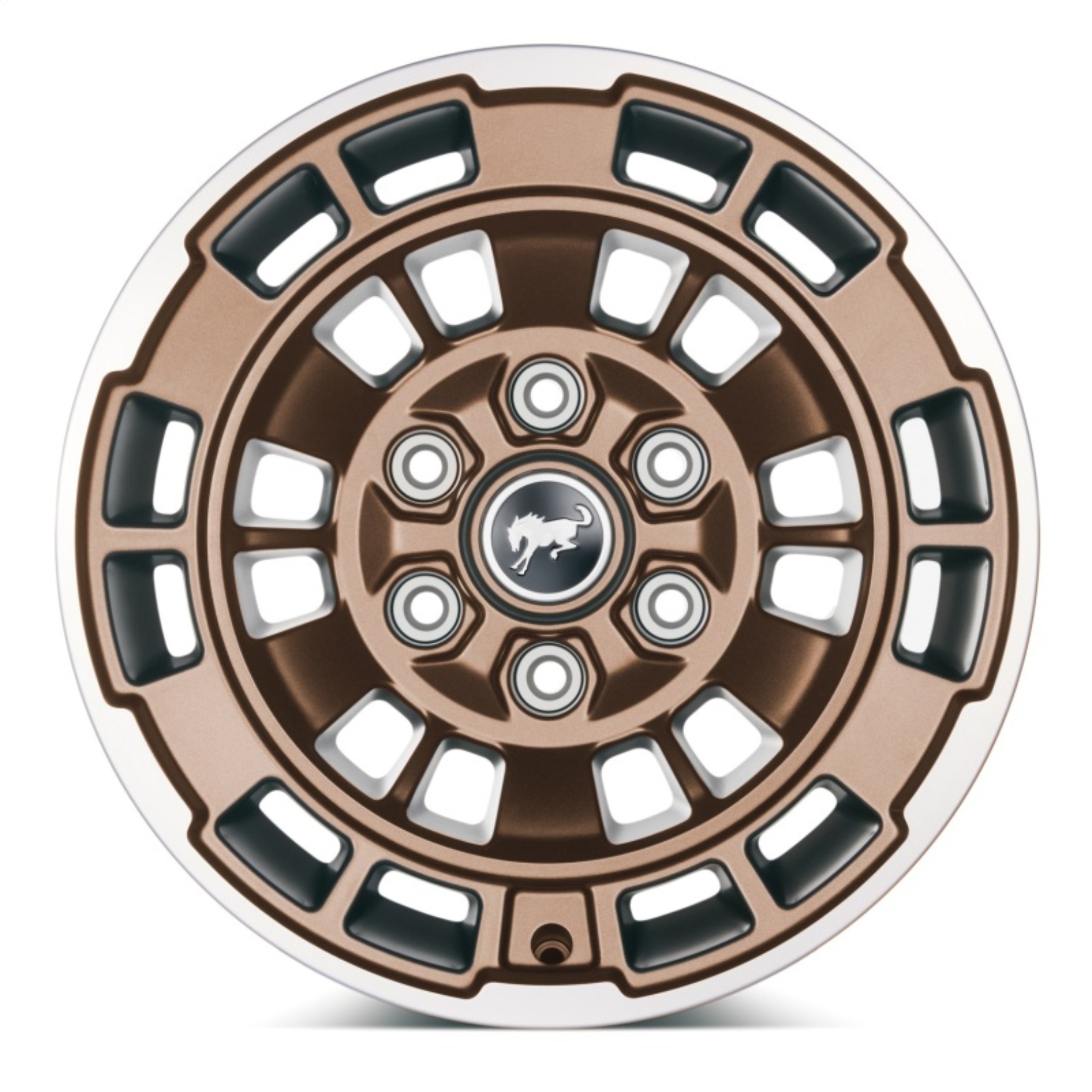 Picture of Ford Racing Bronco 17x8.5in Single Wheel - Sinister Bronze