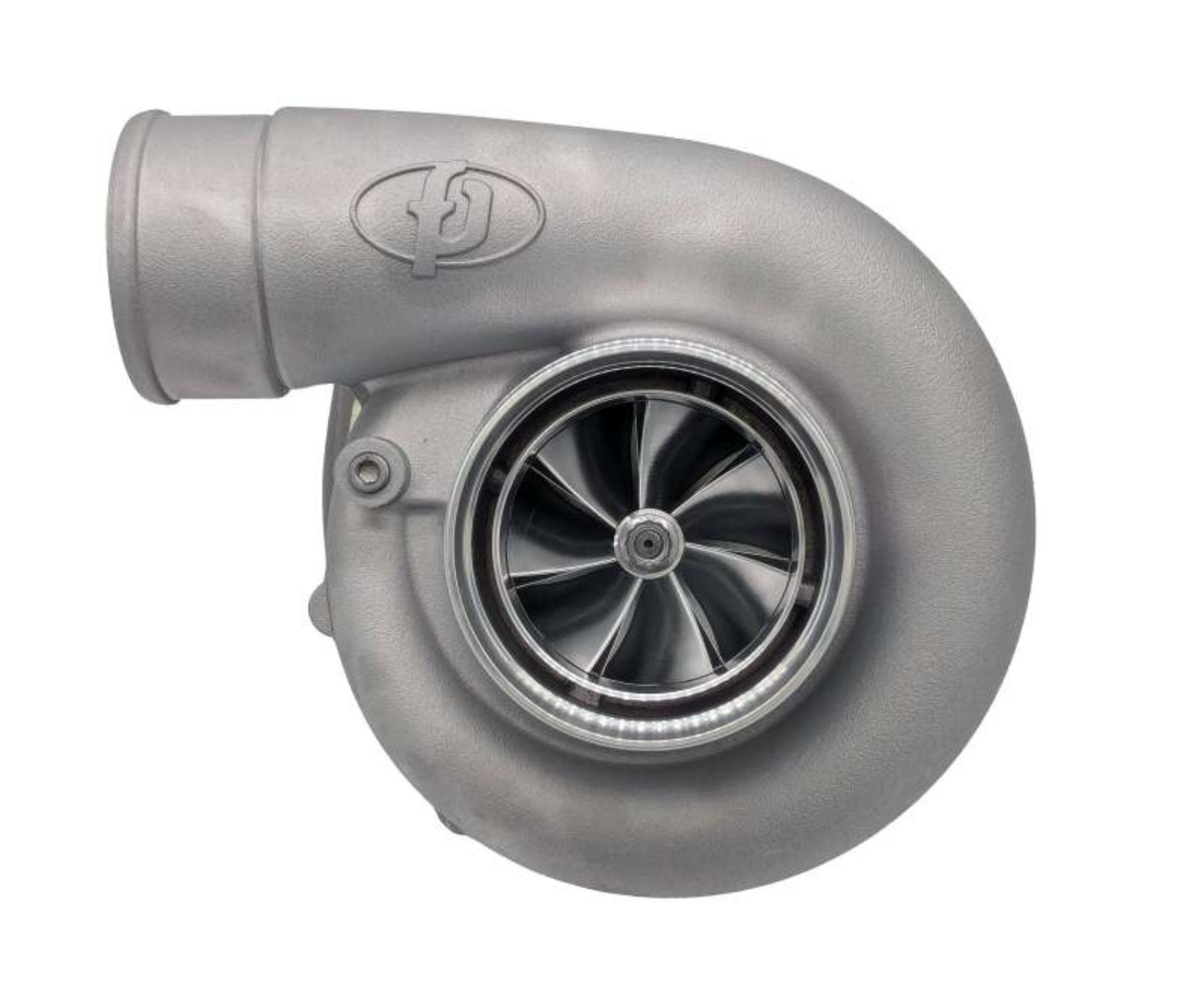Picture of Forced Performance FP7875 Reverse Rotation Turbo w/SS V-Band 1.02 A/R Black Housing (Drop Ship Only)