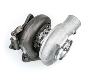 Picture of Forced Performance Subaru STI XR Blk 82HTZ Turbo 84mm Black Housing Ext WG w/Oil Line (D/S Only)