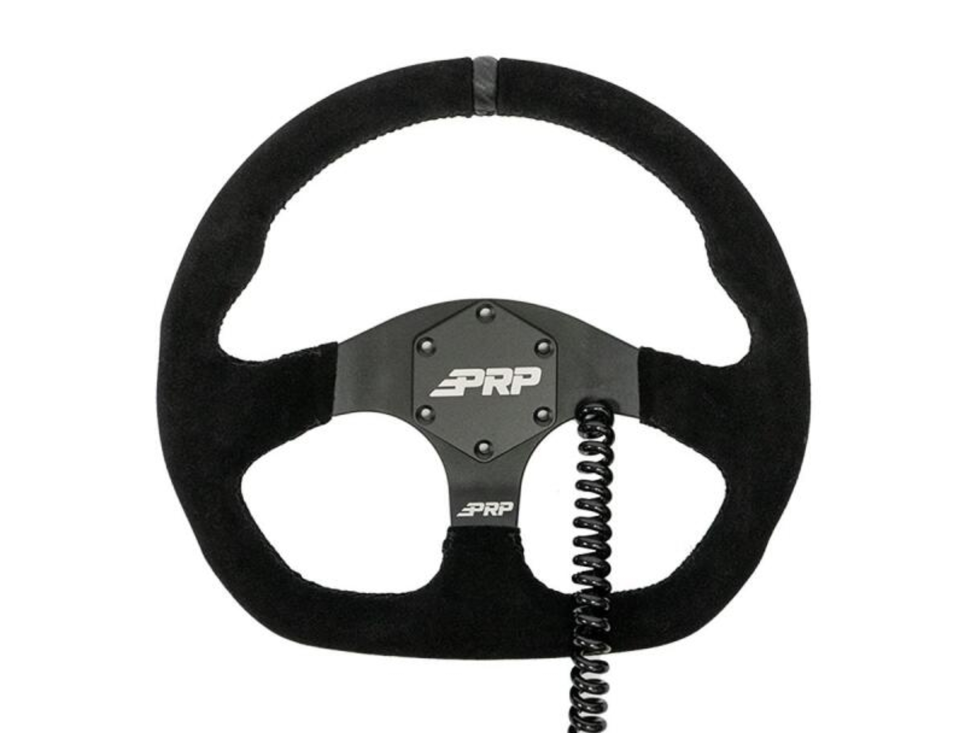 Picture of PRP Heated Comp-R Suede Steering Wheel - Black