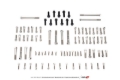 Picture of AMS Performance Audi R8/Lamborghini Huracan DL800 Transmission Titanium Hardware Kit